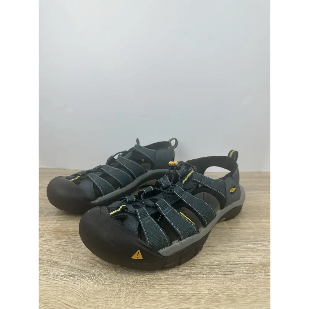 KEEN Newport H2 Sport Sandals Men’s Blue Waterproof Hiking Trail Size 11.5